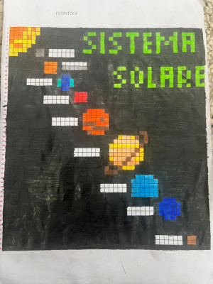 PIXEL ART SISTEMA SOLARE